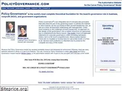 Sites similar to policygovernance.com