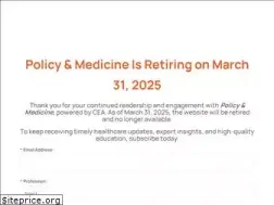 Sites similar to policymed.com