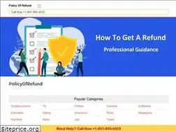 Sites similar to policyofrefund.com