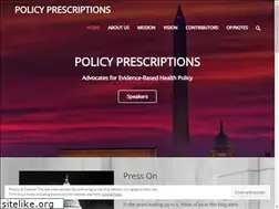Sites similar to policyprescriptions.org
