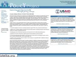 Sites similar to policyproject.com