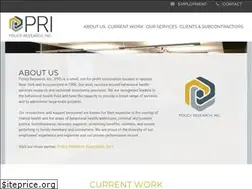 Sites similar to policyresearchinc.org