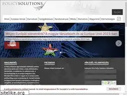 Sites similar to policysolutions.hu