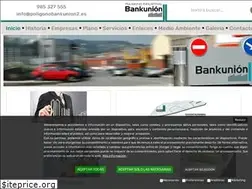 Sites similar to poligonobankunion2.es