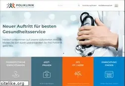 Sites similar to poliklinik.de