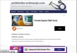 Sites similar to poliklinika-ordinacija.com