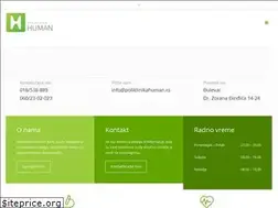 Sites similar to poliklinikahuman.rs