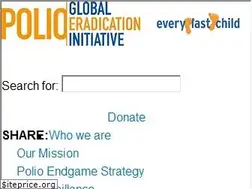 Sites similar to polioeradication.org