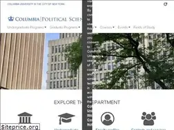 Sites similar to polisci.columbia.edu