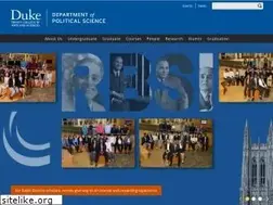 Sites similar to polisci.duke.edu