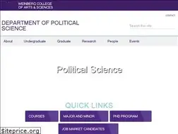 Sites similar to polisci.northwestern.edu
