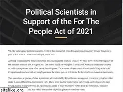 Sites similar to polisciforthepeople.com