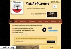 Sites similar to polishancestors.com