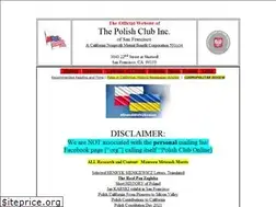Sites similar to polishclubsf.org