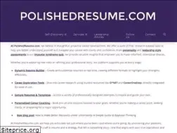 Sites similar to polishedresume.com