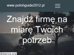 Sites similar to polishguide2012.pl