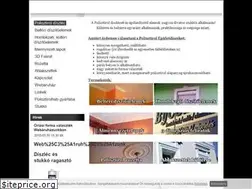 Sites similar to polisztiroldiszlec.ewk.hu