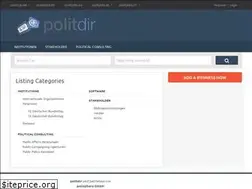 Sites similar to politdir.de
