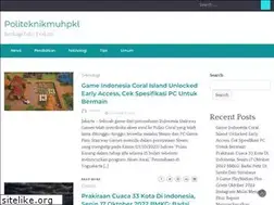 Sites similar to politeknikmuhpkl.ac.id