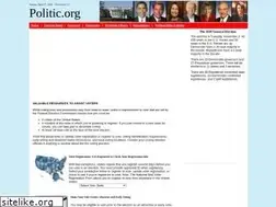 Sites similar to politic.org
