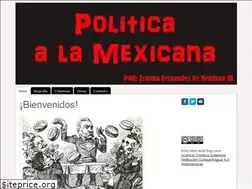 Sites similar to politicaalamexicana.jimdo.com