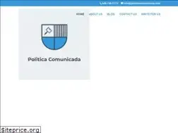 Sites similar to politicacomunicada.com