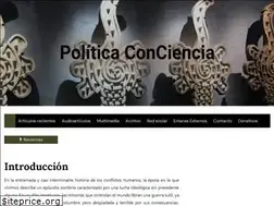 Sites similar to politicaconciencia.org