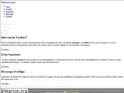 Sites similar to politicadecookies.com