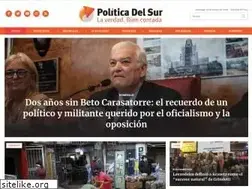 Sites similar to politicadelsur.com