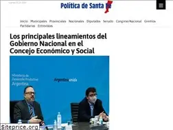 Sites similar to politicadesantafe.com