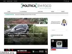 Sites similar to politicaemfoco.com
