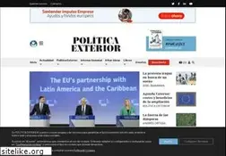 Sites similar to politicaexterior.com
