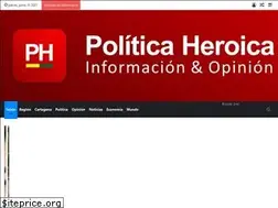Sites similar to politicaheroica.co