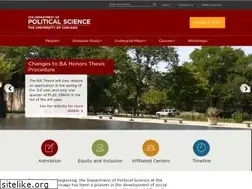 Sites similar to political-science.uchicago.edu