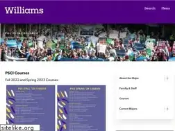 Sites similar to political-science.williams.edu