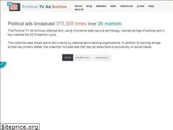Sites similar to politicaladarchive.org