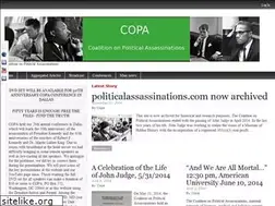 Sites similar to politicalassassinations.com