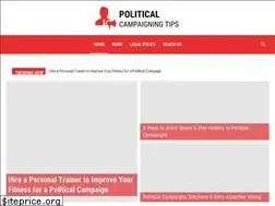 Sites similar to politicalcampaigningtips.com