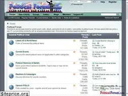 Sites similar to politicalforum.com