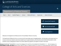 Sites similar to politicalscience.case.edu