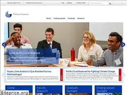 Sites similar to politicalscience.gsu.edu