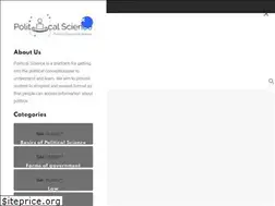 Sites similar to politicalscience.me