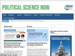 Sites similar to politicalscience.org