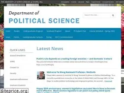 Sites similar to politicalscience.unc.edu