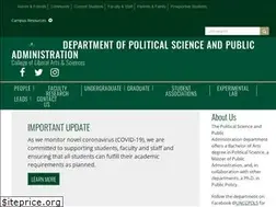 Sites similar to politicalscience.uncc.edu