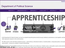 Sites similar to politicalscience.uwo.ca