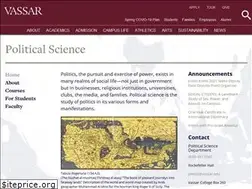 Sites similar to politicalscience.vassar.edu