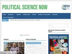 Sites similar to politicalsciencenow.com