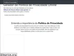 Sites similar to politicaprivacidade.com.br