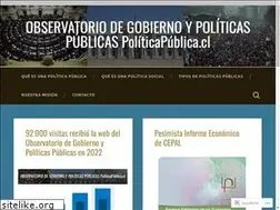 Sites similar to politicapublica.cl